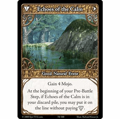 EPIC Tcg Single Echoes of the Calm Card