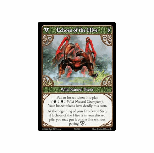 EPIC Tcg Single Echoes of the Hive Card