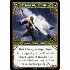 EPIC Tcg Single Echoes of Thunder Card