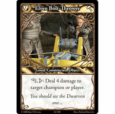 EPIC Tcg Single Elven Bolt Thrower Card