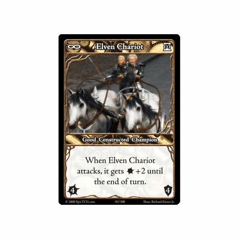 EPIC Tcg Single Elven Chariot Card