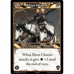 EPIC Tcg Single Elven Chariot Card