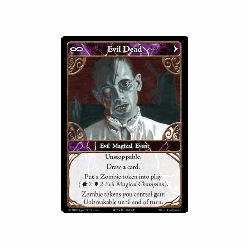 EPIC Tcg Single Evil Dead Card