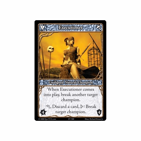 EPIC Tcg Single Executioner Card