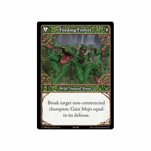 EPIC Tcg Single Feeding Frenzy Card
