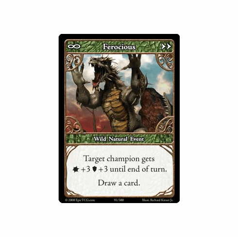 EPIC Tcg Single Ferocious Card