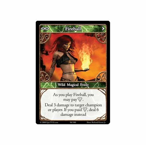 EPIC Tcg Single Fireball Card