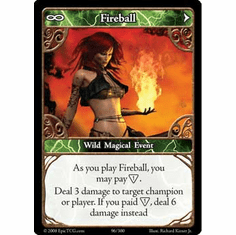 EPIC Tcg Single Fireball Card