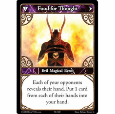 EPIC Tcg Single Food For Thought Card