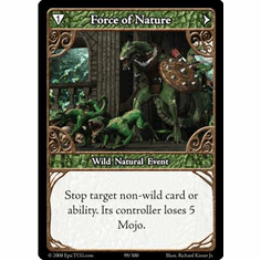 EPIC Tcg Single Force of Nature Card