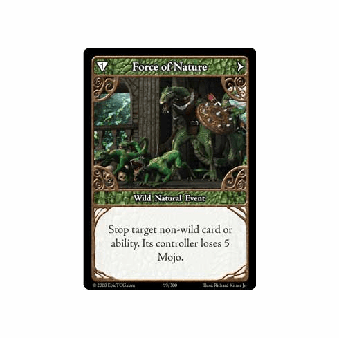 EPIC Tcg Single Force of Nature Card