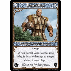 EPIC Tcg Single Forest Giant Card