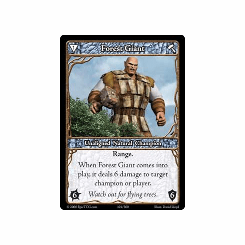 EPIC Tcg Single Forest Giant Card