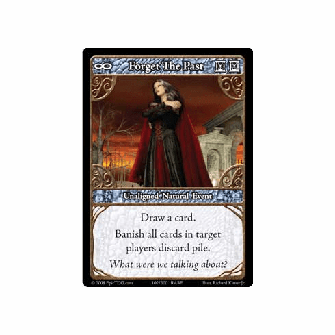 EPIC Tcg Single Forget the Past Card