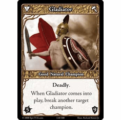 EPIC Tcg Single Gladiator Card