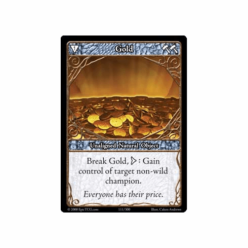 EPIC Tcg Single Gold Card