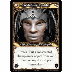 EPIC Tcg Single Graft Steel Builder Card