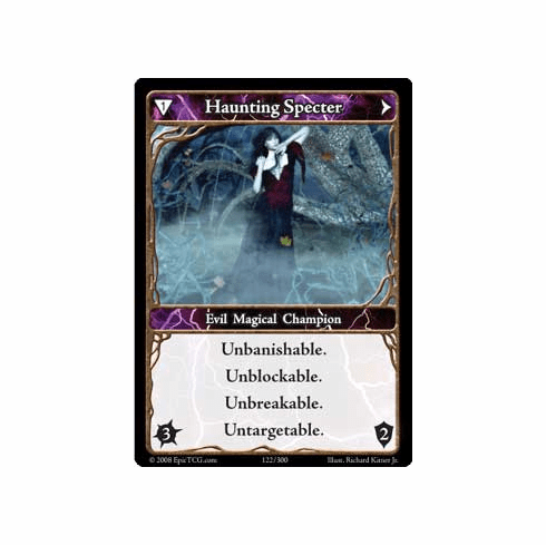EPIC Tcg Single Haunting Specter Card