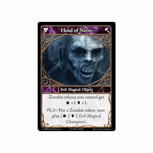 EPIC Tcg Single Head of Navec Card