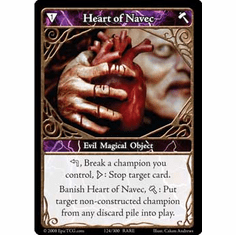 EPIC Tcg Single Heart of Navec Card