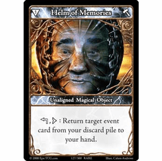EPIC Tcg Single Helm of Memories Card