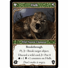 EPIC Tcg Single Hulk Card