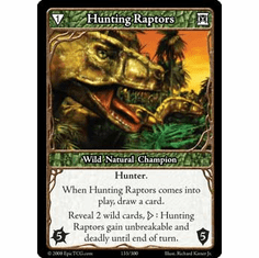EPIC Tcg Single Hunting Raptors Card