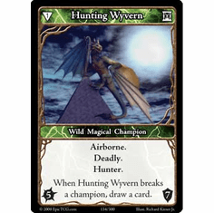 EPIC Tcg Single Hunting Wyvern Card