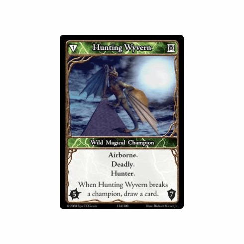 EPIC Tcg Single Hunting Wyvern Card