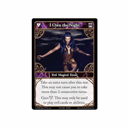 EPIC Tcg Single I Own the Night Card