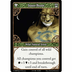 EPIC Tcg Single Inner Beast Card