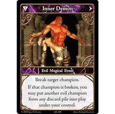 EPIC Tcg Single Inner Demon Card