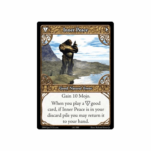 EPIC Tcg Single Inner Peace Card