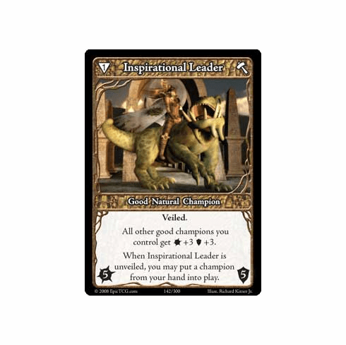 EPIC Tcg Single Inspirational Leader Card