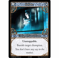 EPIC Tcg Single Isolate Card