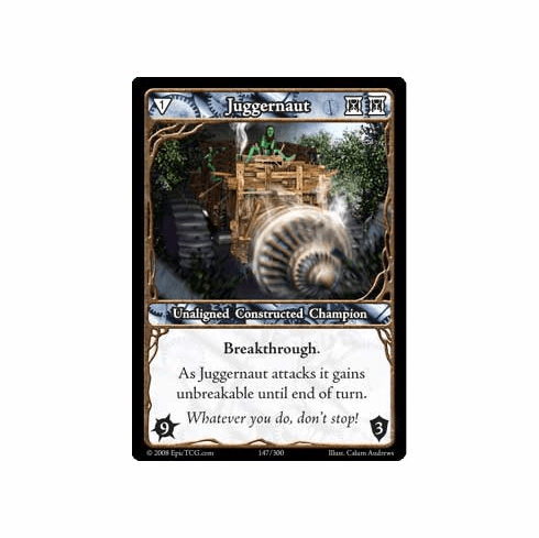 EPIC Tcg Single Juggernaut Card