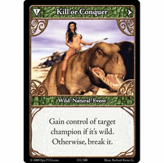 EPIC Tcg Single Kill or Conquer Card