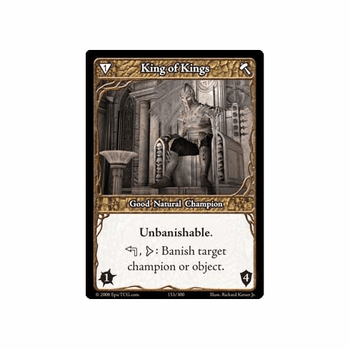 EPIC Tcg Single King of Kings Card