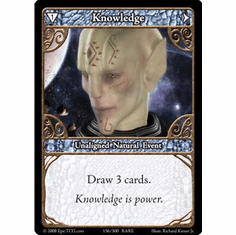 EPIC Tcg Single Knowledge Card
