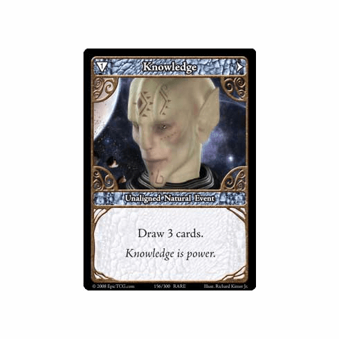 EPIC Tcg Single Knowledge Card