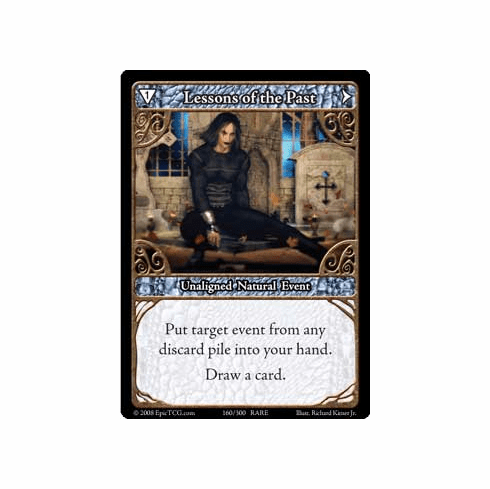 EPIC Tcg Single Lessons of the Past Card