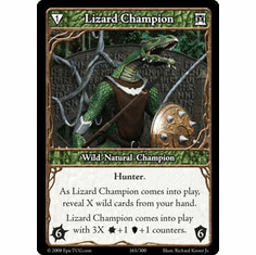 EPIC Tcg Single Lizard Champion Card