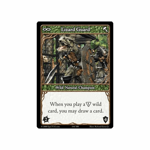 EPIC Tcg Single Lizard Guard Card