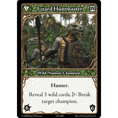 EPIC Tcg Single Lizard Huntmaster Card