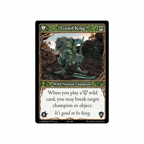 EPIC Tcg Single Lizard King Card