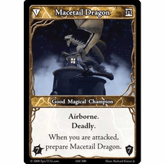 EPIC Tcg Single Macetail Dragon Card