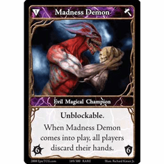 EPIC Tcg Single Madness Demon Card