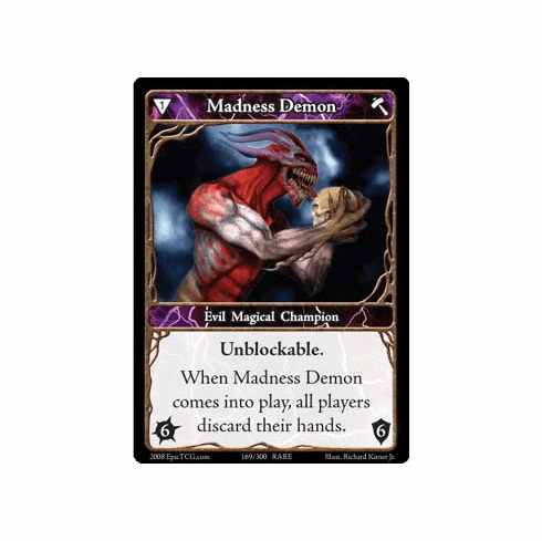 EPIC Tcg Single Madness Demon Card