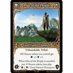 EPIC Tcg Single Man of the People Card