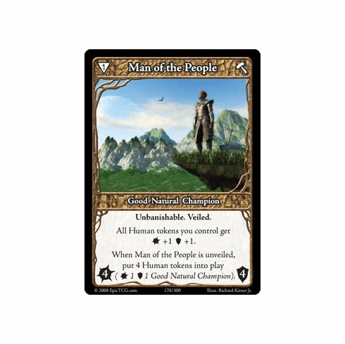 EPIC Tcg Single Man of the People Card